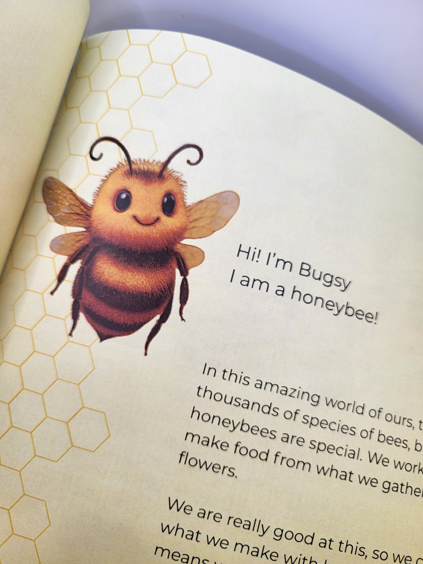 Bugsy the Honey Bee (Physical Printed Book)